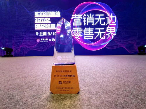 MobTech袤博科技荣获最佳智能营销奖，引领行业创新