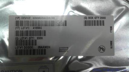 供应WM8805GEDS/RV数字音频接口接收器，博力西科技代理原装正品